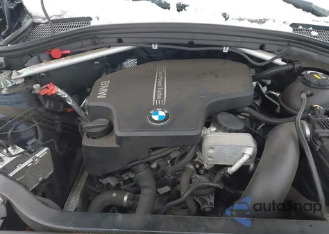 2017 BMW X3 xDrive28I z USA, uszkodzony, nr VIN 5UXWX9C53H0T09778